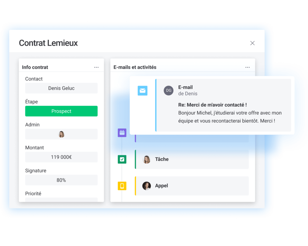 monday CRM – contrat lemieux