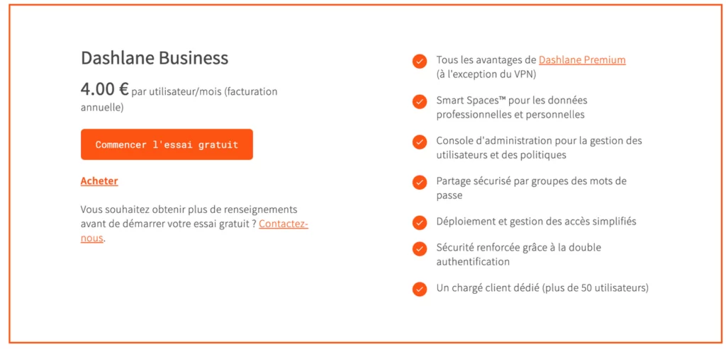 Dashlane Business