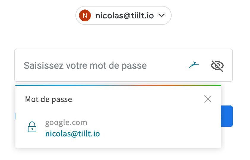 Gestionnaire de mots de passe Dashlane