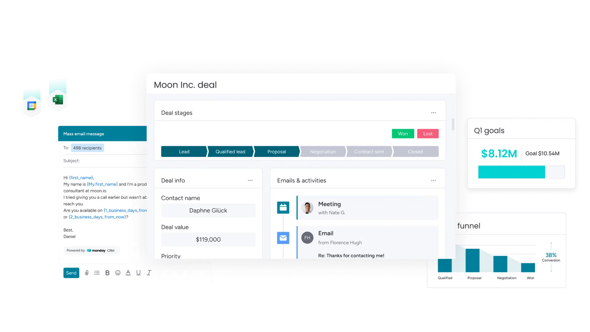 Outils CRM monday CRM