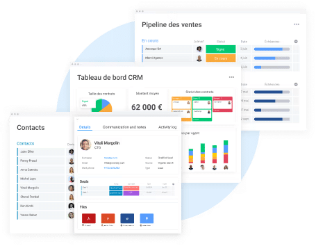 Vues CRM