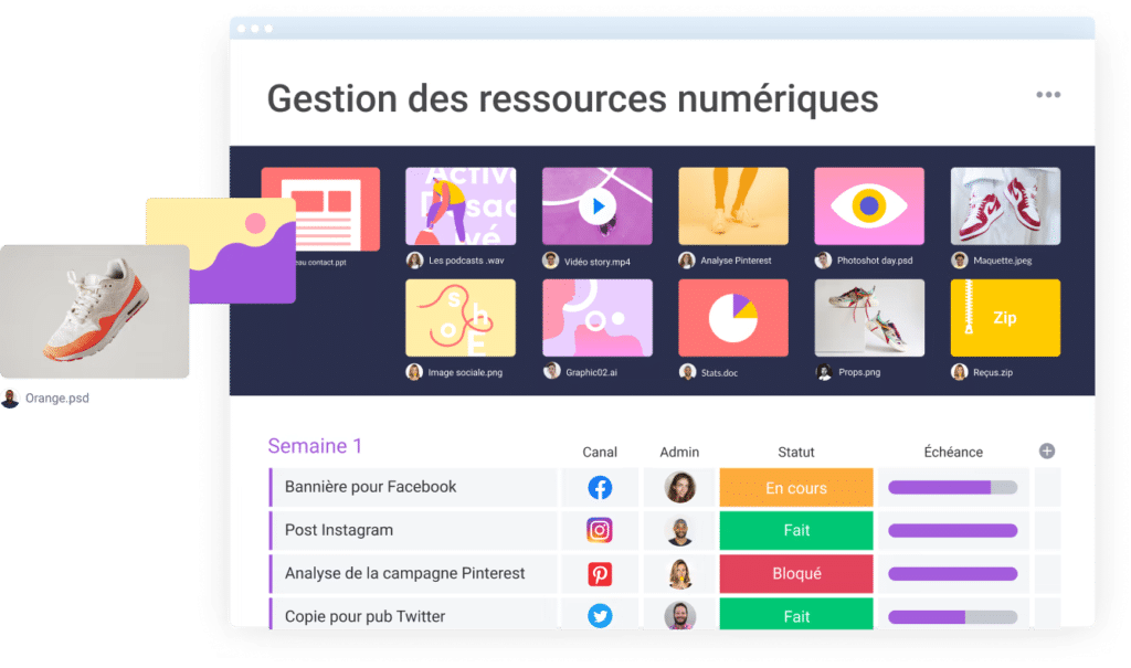 ressources numeriques monday