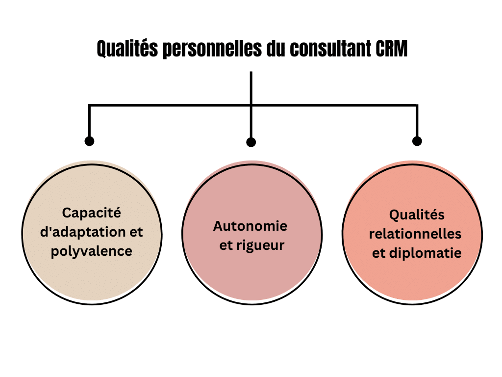 Qualités personnelles du consultant CRM