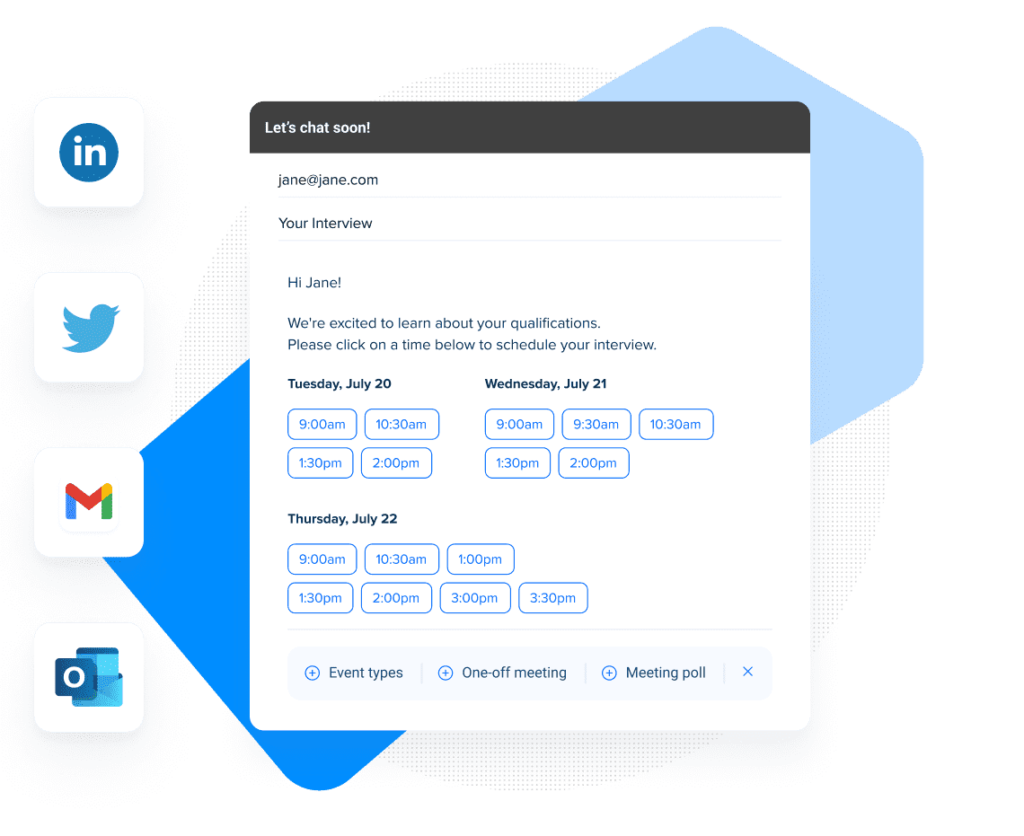 Integration Email Calendly