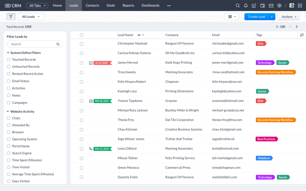 zoho crm 1