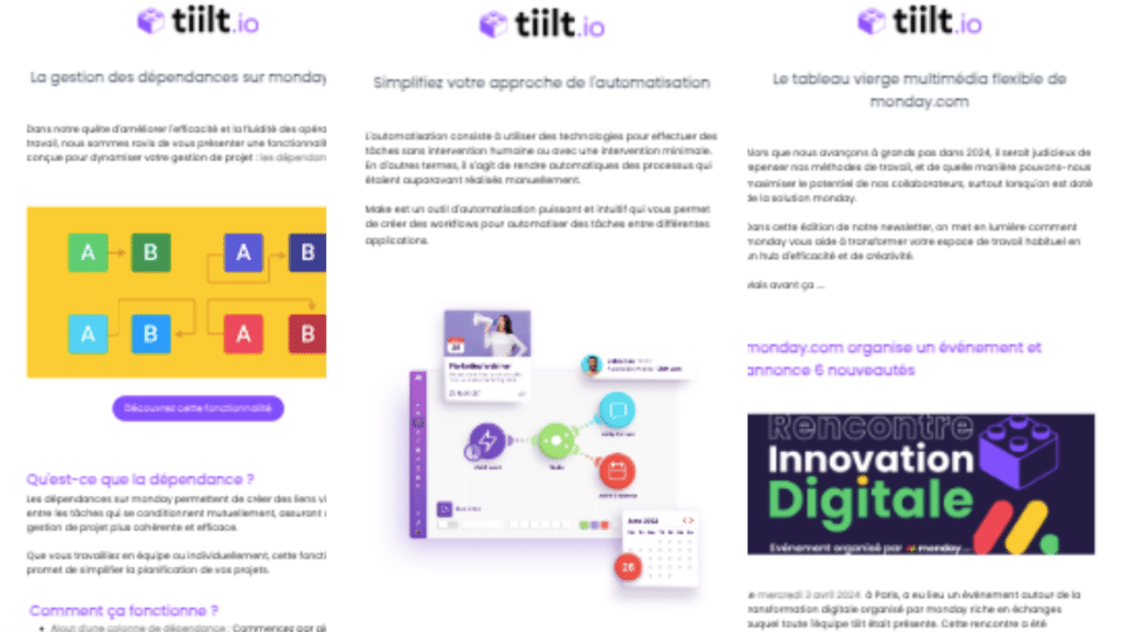 Outil de communication Newsletter