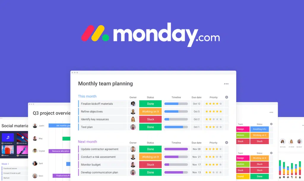 monday.com outil de communication