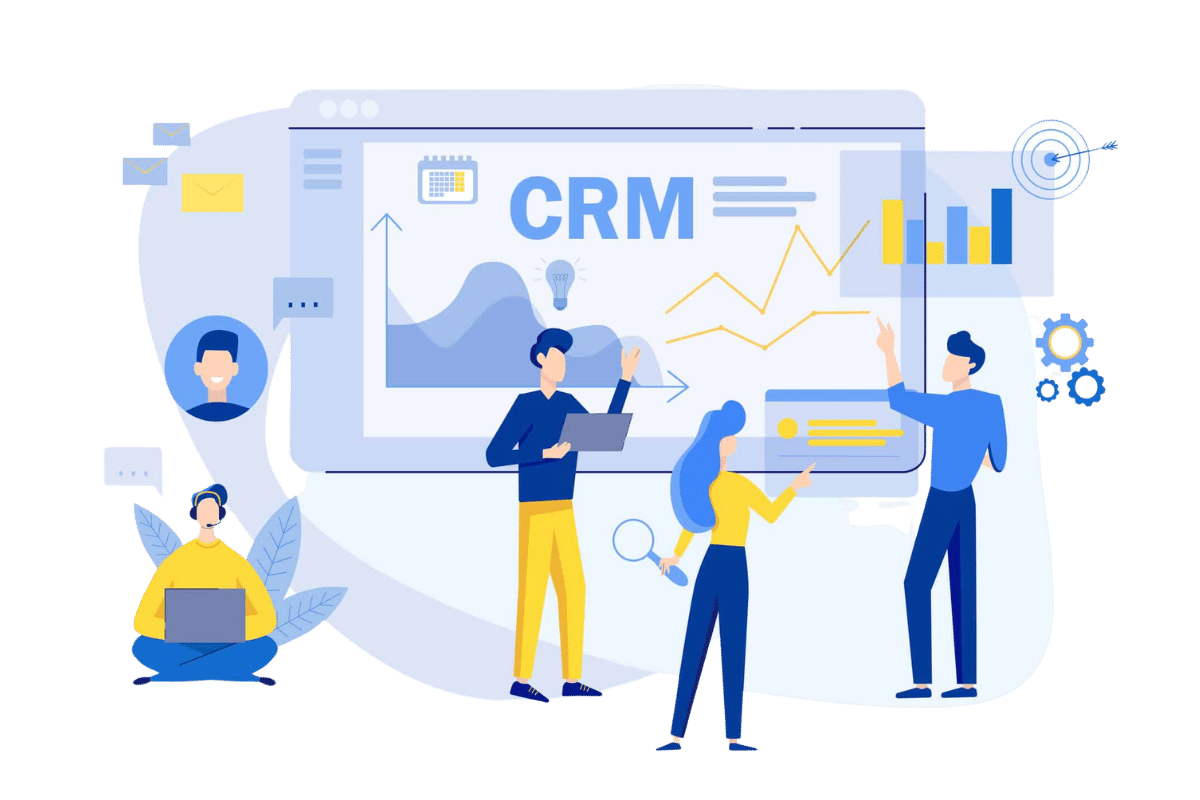 CRM fond transparent