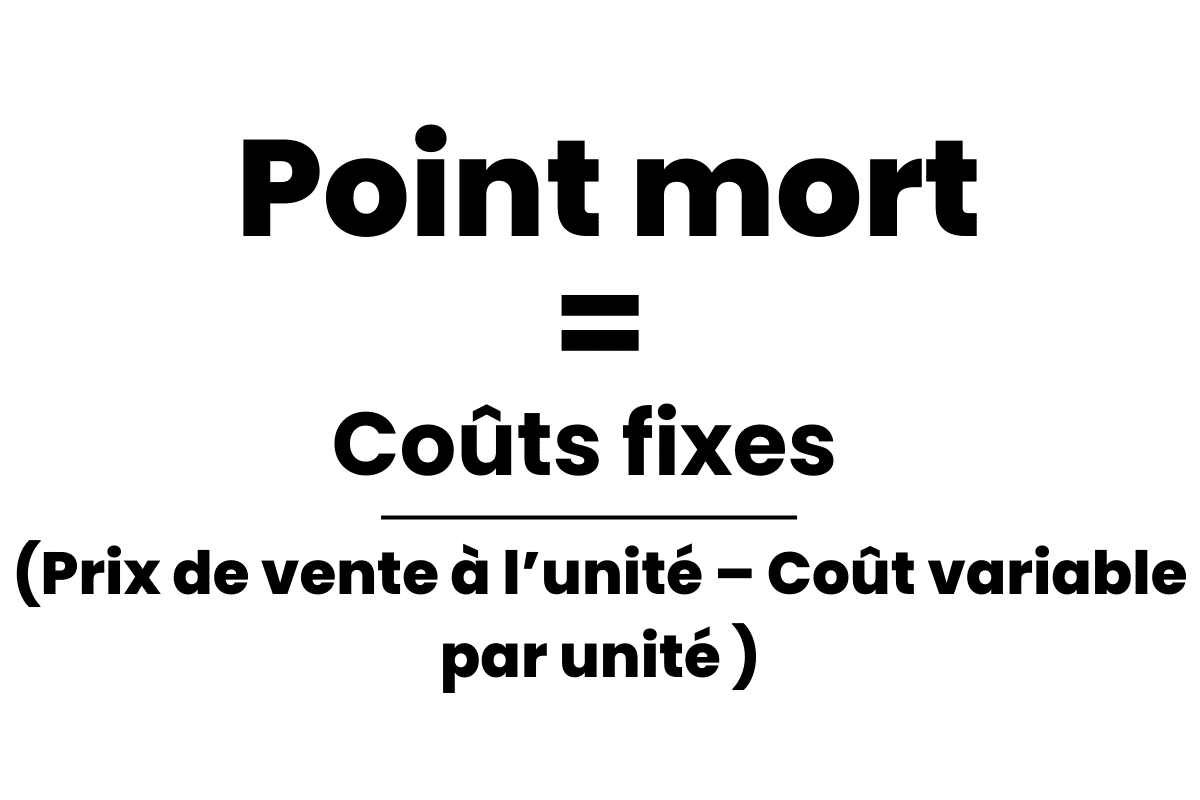 calcul du point mort 2