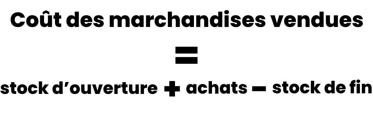 calcul évaluation des stocks