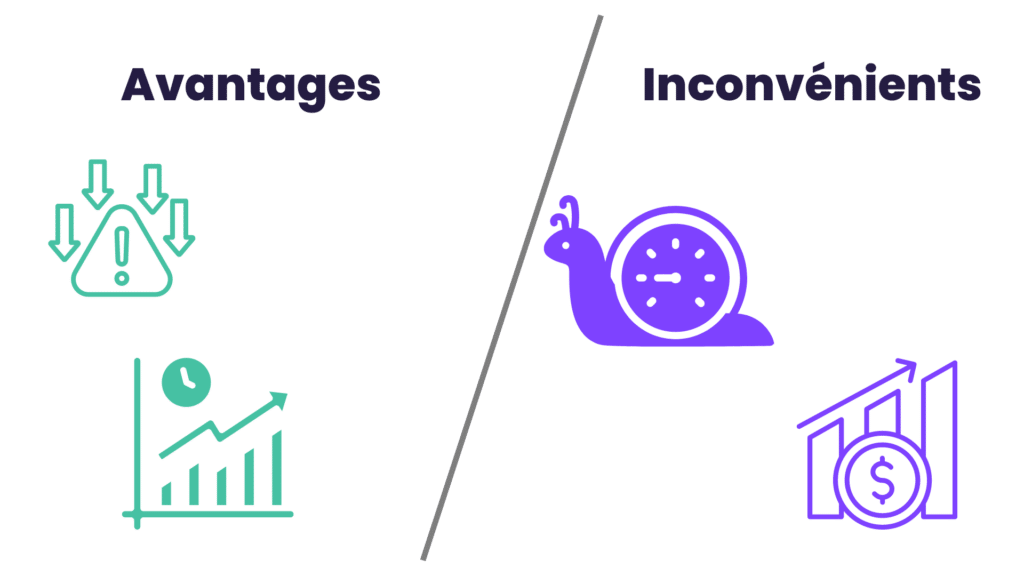 avantages et inconvenients portefeuille client