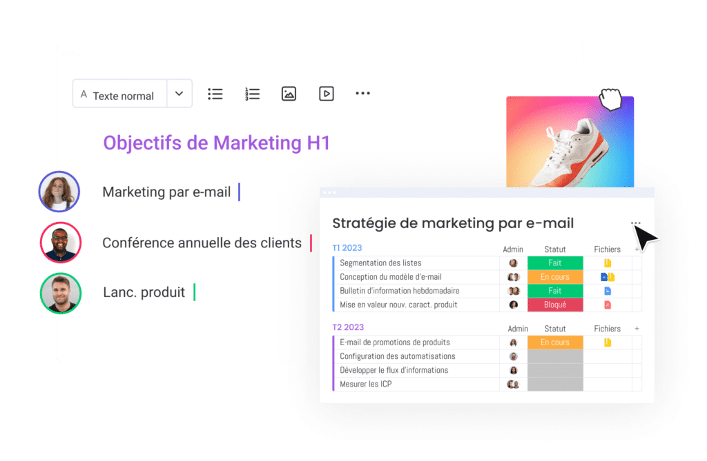 lancement du projet
