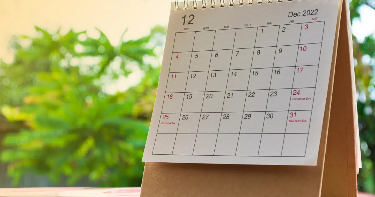 calendrier marketing