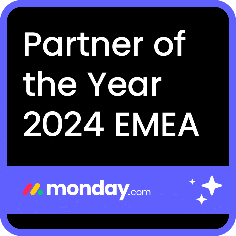Badge Partner of the Year monday.com