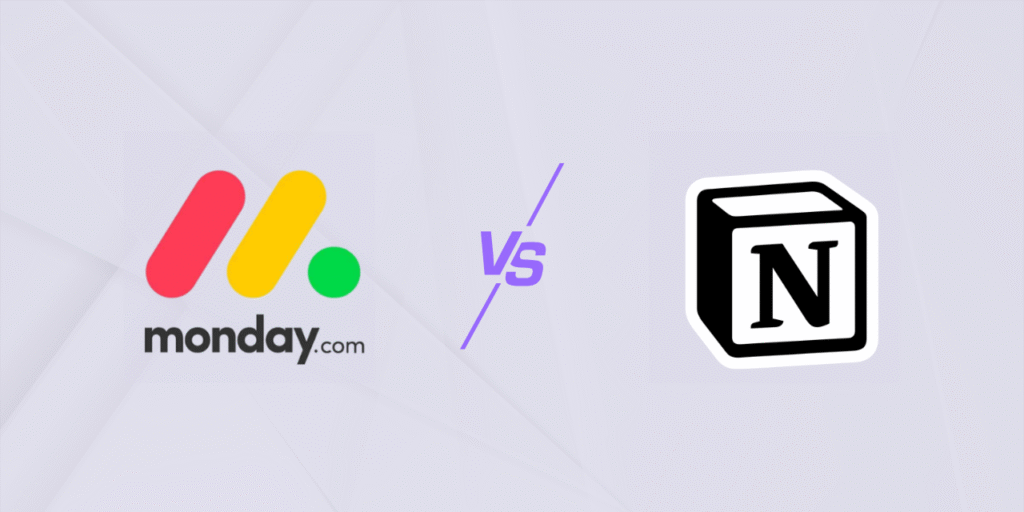 Mise en avant monday vs notion