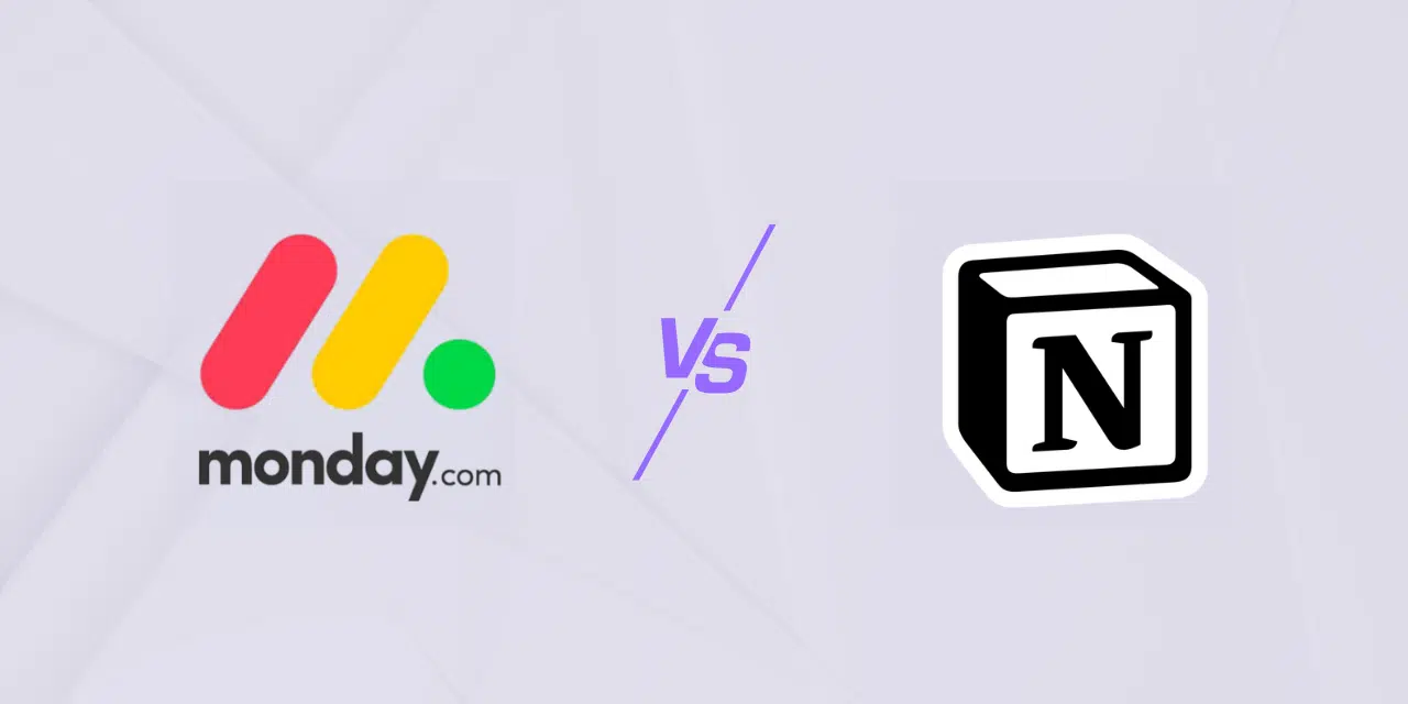 Mise en avant monday vs notion